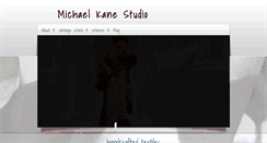 Desktop Screenshot of michaelkanestudio.com